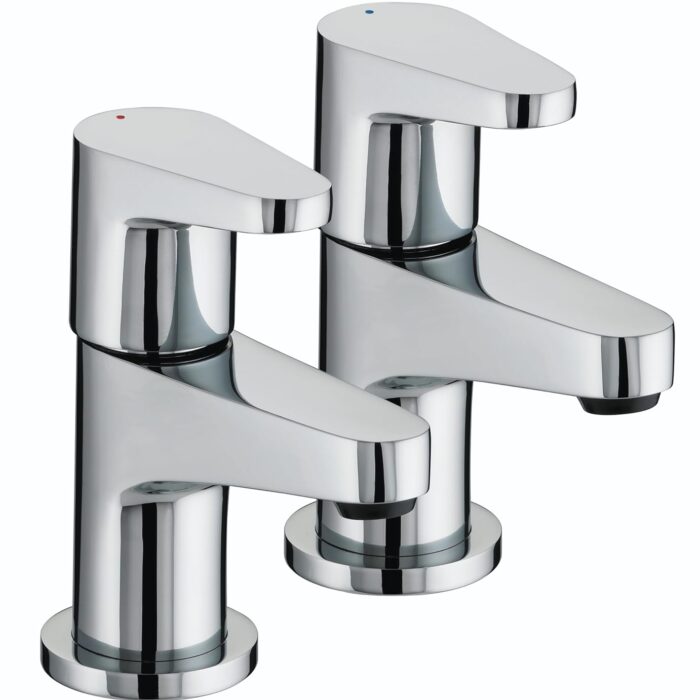 Bristan QST 1/2 C Chrome Plated Quest Basin Taps