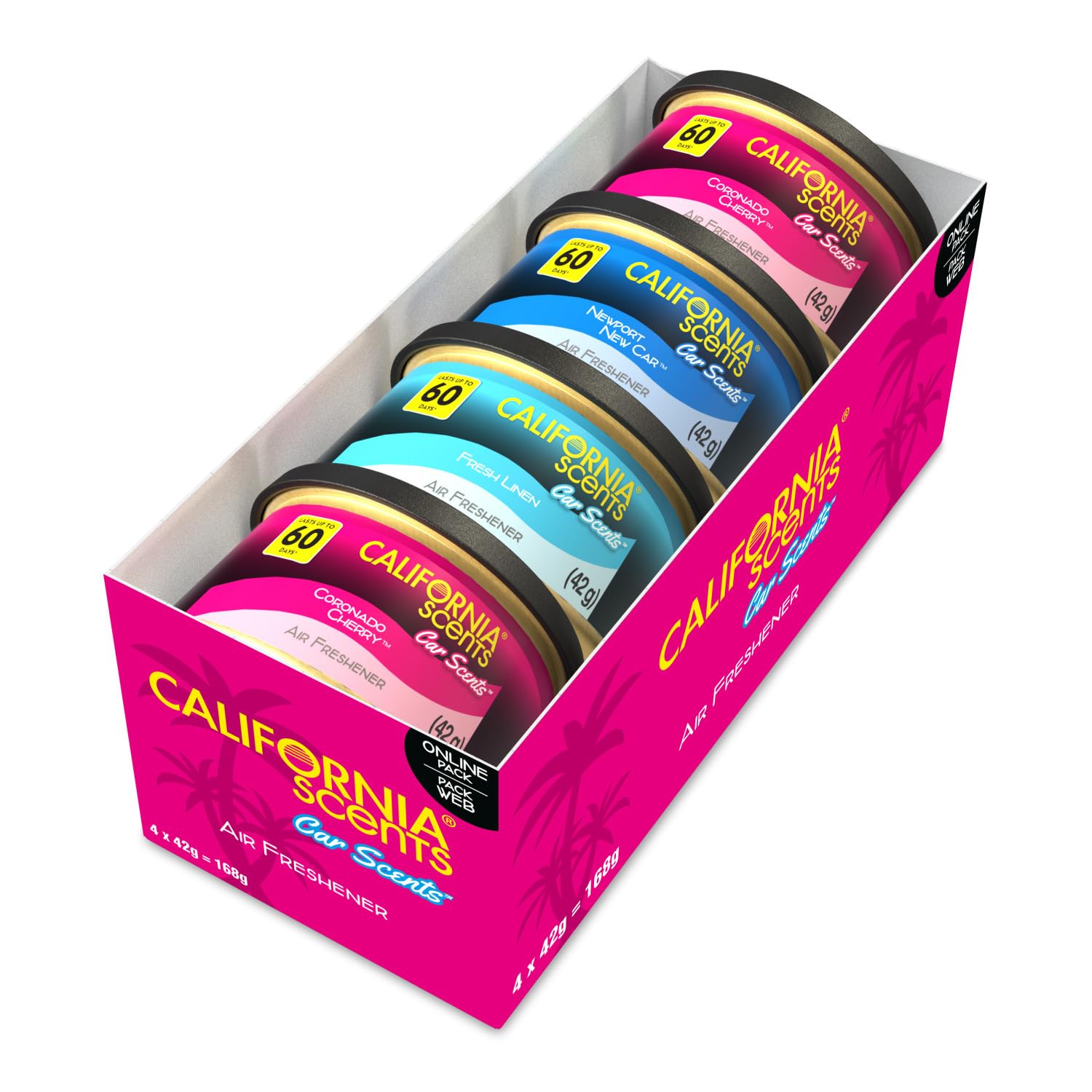 California Scents Car Air Fresheners Can