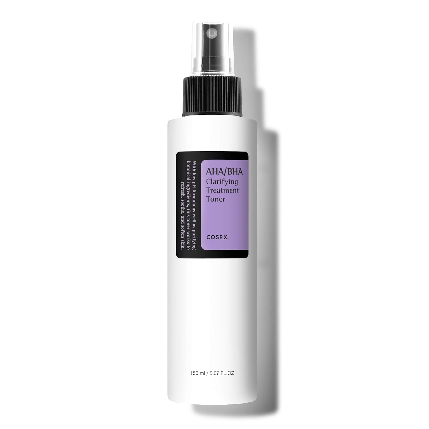 COSRX AHA/BHA Treatment Toner Facial Exfoliating Spray with Glycolic Acid