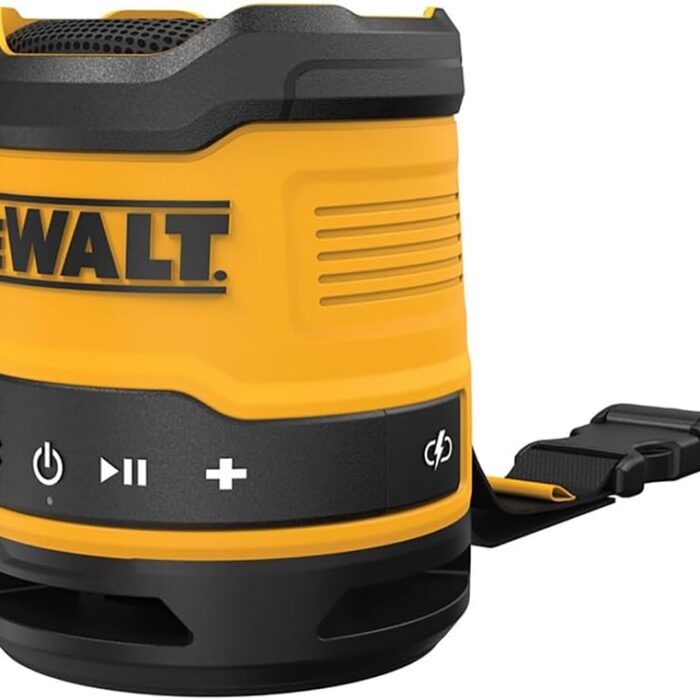 DeWalt DCR009 USB Rechargeable Compact Bluetooth Speaker