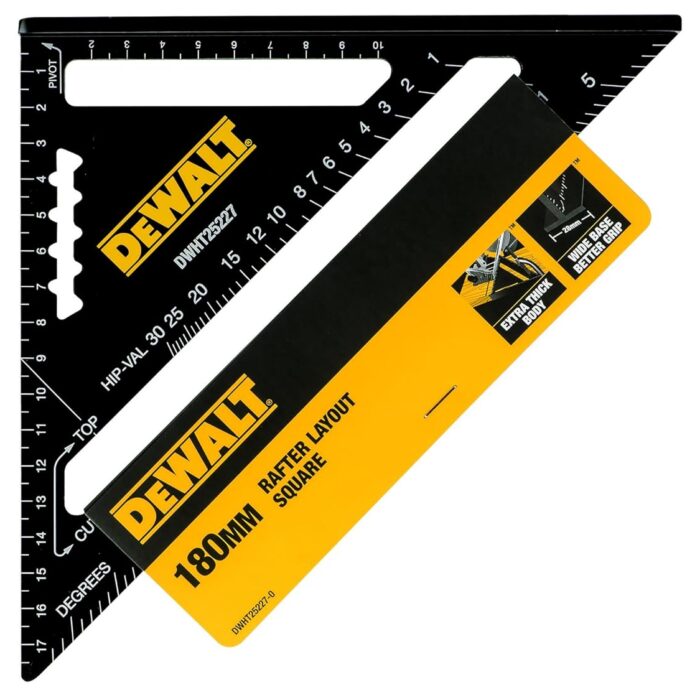 Dewalt Metric speed square 18cm