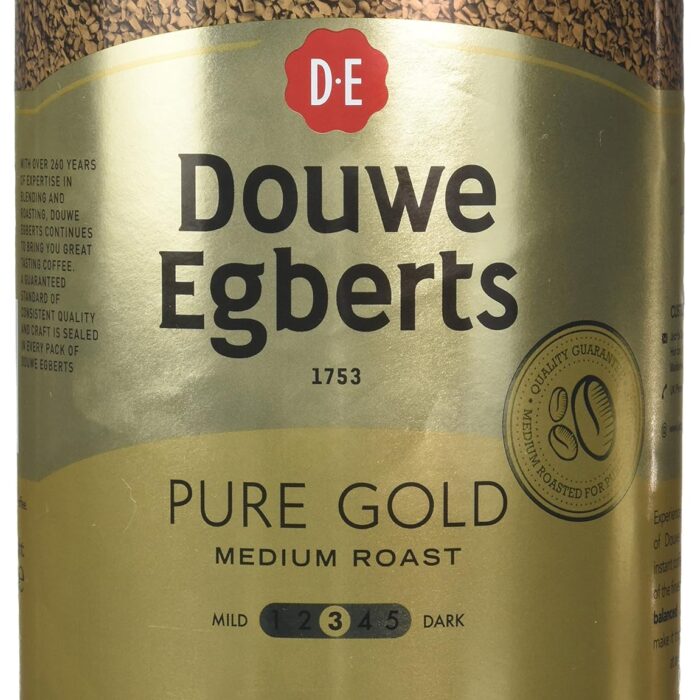 Douwe Egberts Pure Gold Instant Coffee - 1 x 750g Tin
