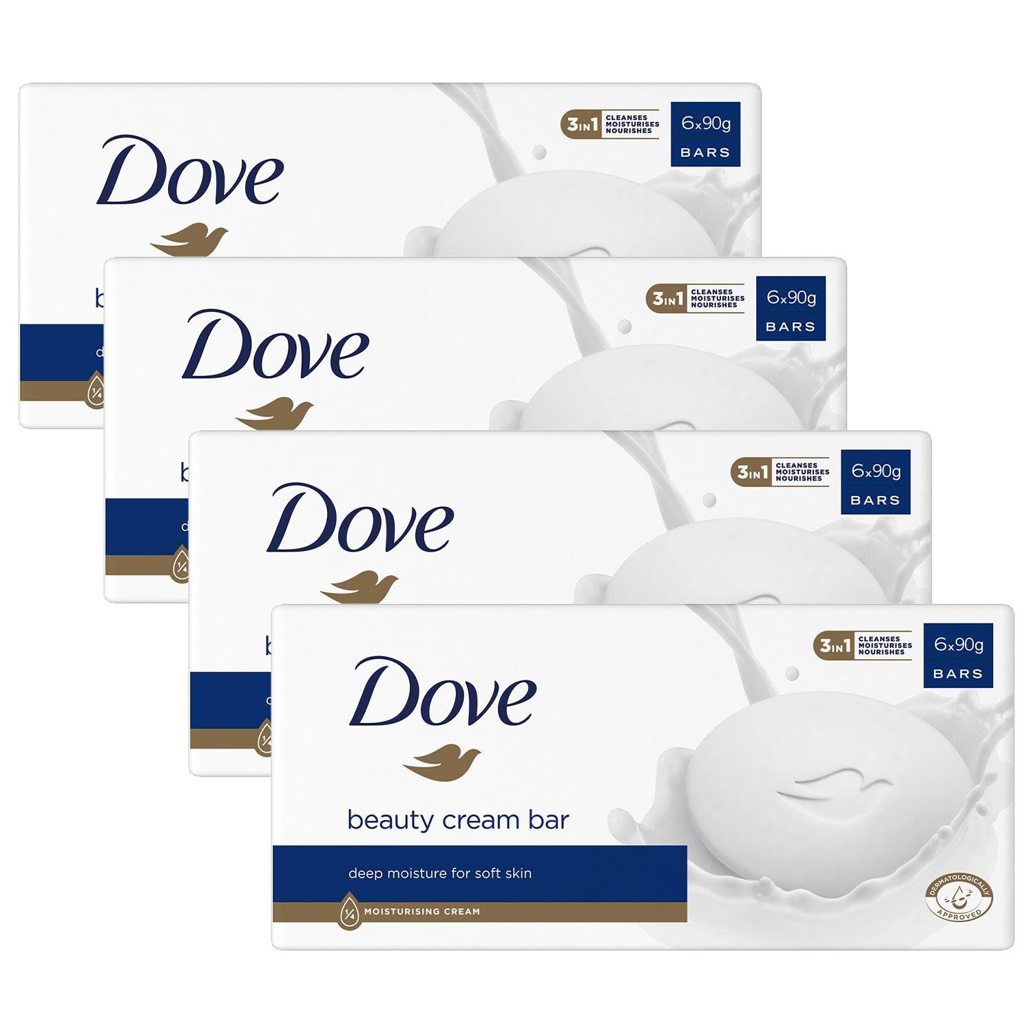 Dove Orginal Beauty Cream Bar 3 in 1 Cleanses