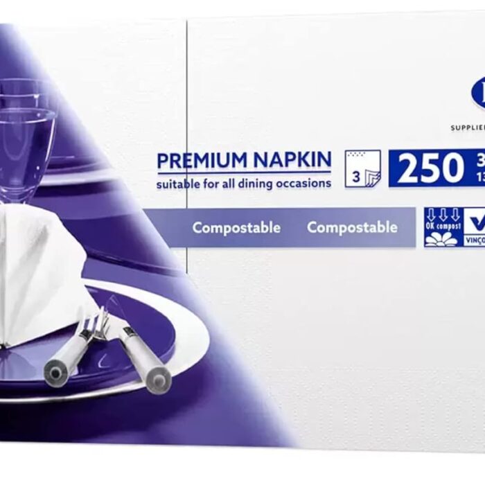 Duni 250 Large Premium Napkins (33cm 3ply)