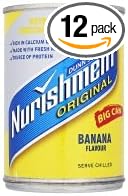 Dunns River Nurishment Banana Energy Drink - 12 x 400gm
