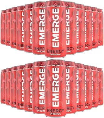 Emerge Energy Drink 250ml Cans 2x24 Pack (Total 48 Can) – Refreshing & Powerful Energy Boost