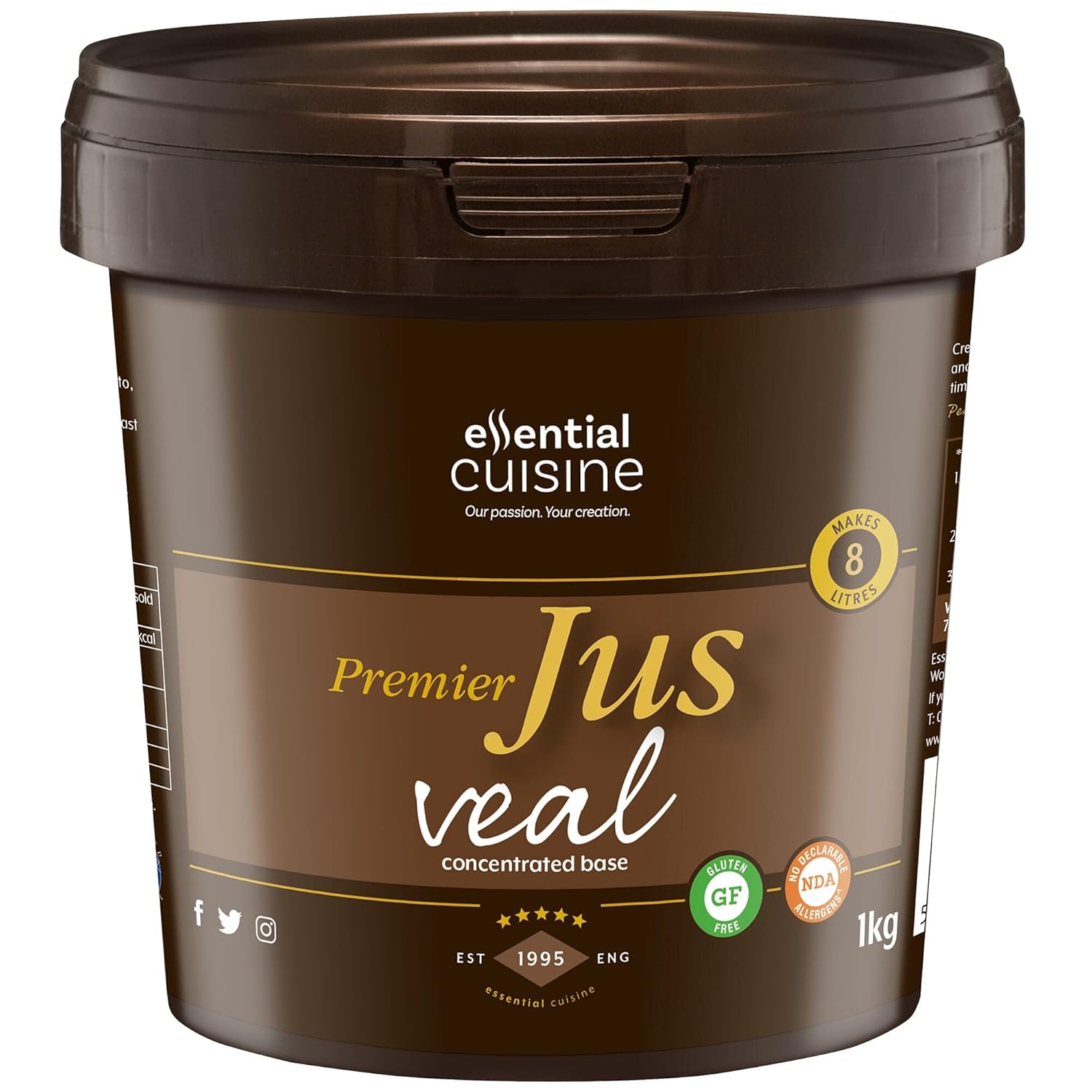 Essential Cuisine – Premier Jus – Veal Jus (Concentrated Base) 1kg