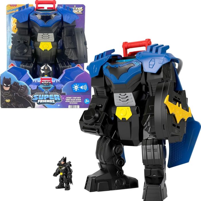 Fisher-Price Imaginext DC Super Friends Batman Flight Mech with Lights