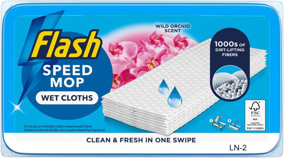 Flash Speedmop Wet Cloth Refills