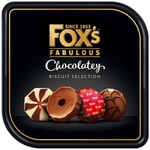 Foxs Biscuit Tin - Foxes Chocolate Biscuits Tins 730G Biscuit Gift Set - Tins Of Biscuits Tin Gifts Chocolate Biscuits Tins Selection Biscuits Gifts