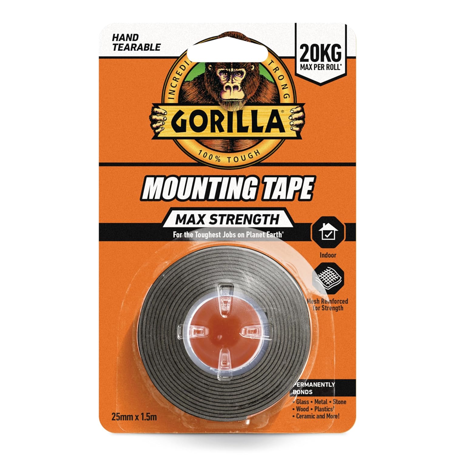 Gorilla Max Strength Indoor Mounting Tape