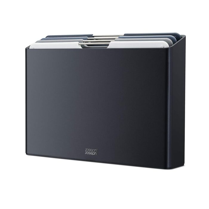 Joseph Joseph Folio Plastic Cutting Board Set with Storage Case