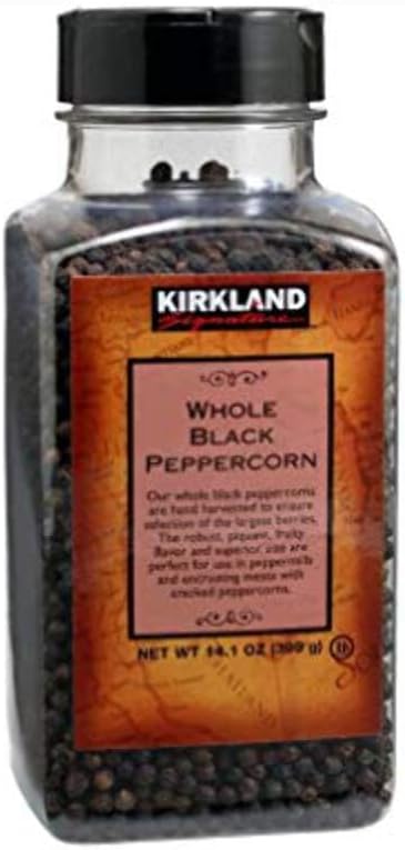 Kirkland Signature Whole Black Peppercorn 399G