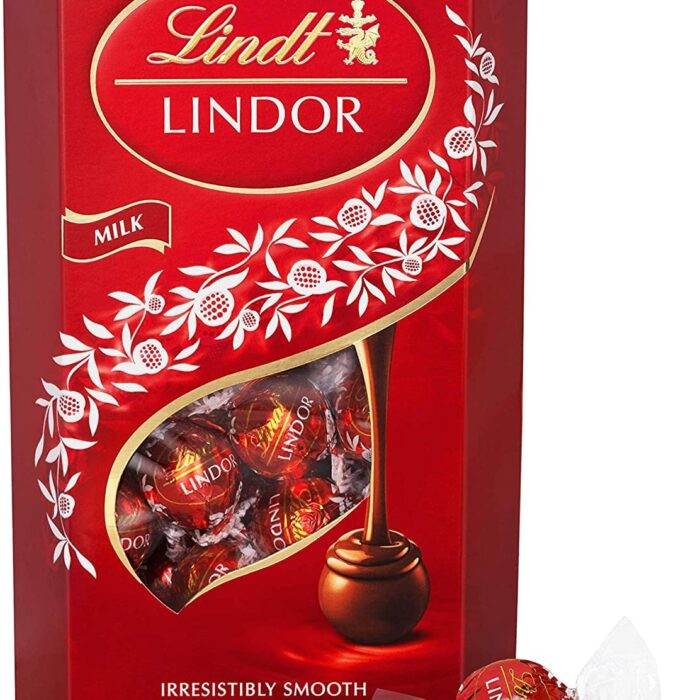 Lindt Lindor Milk Chocolate Truffles Box - approx. 48 Balls