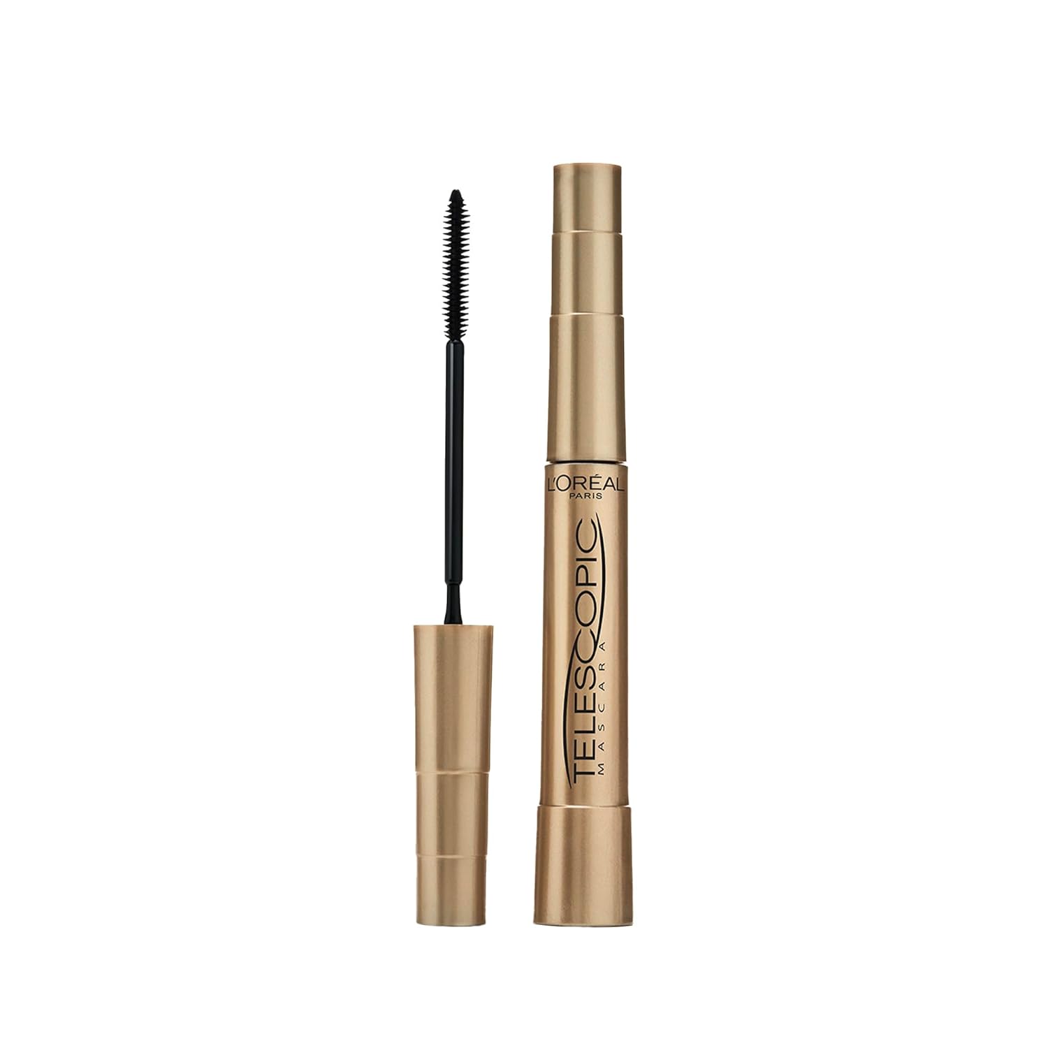 L'Oréal Paris Telescopic Mascara - Length for visibly longer lashes - Volume without lumps - Black - 10 ml