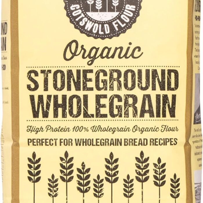 Matthews Cotswold Organic Stoneground Wholemeal Flour - 1.5kg Bag (Single Bag)