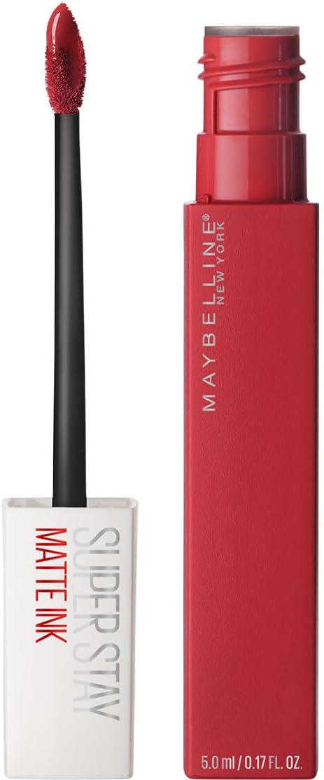 Maybelline New York Super Stay Matte Ink Liquid Matte Lipstick - 20 Pioneer (Red)