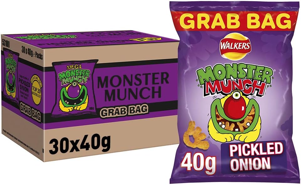 Monster Munch Pickled Onion Snacks