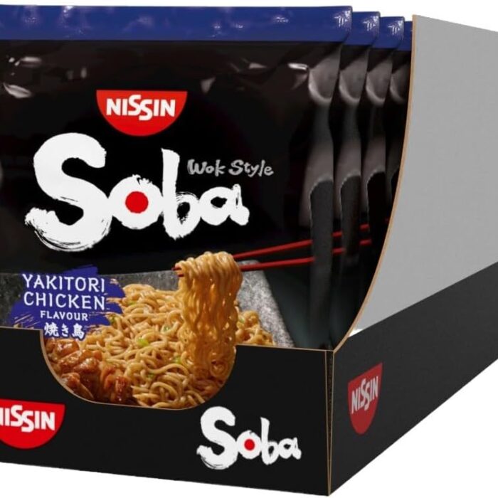 NISSIN Soba Wok Style Yakitori Chicken Flavoured Instant Noodles
