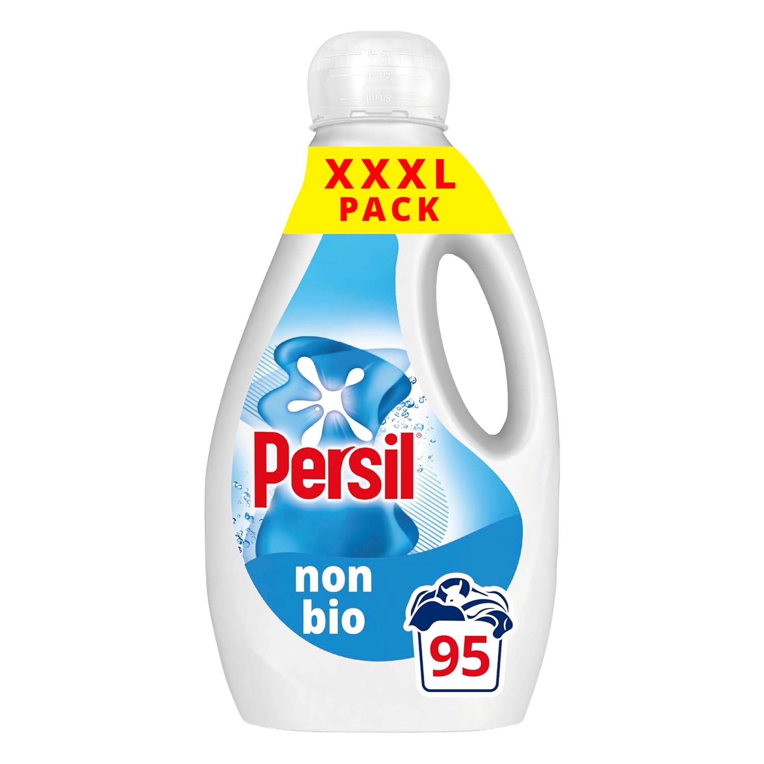 Persil Non Bio Laundry Washing Liquid Detergent outstanding stain removal in quick & cold washes tough on stains