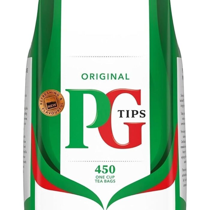 PG Tips One Cup Square Tea Bags (Pack of 450)