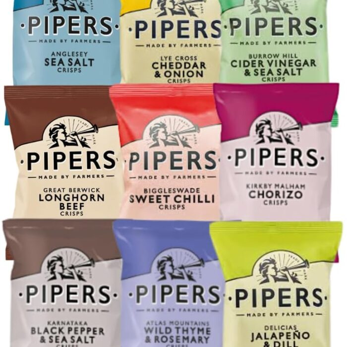 Pipers Crisps Mixed Case 24x40