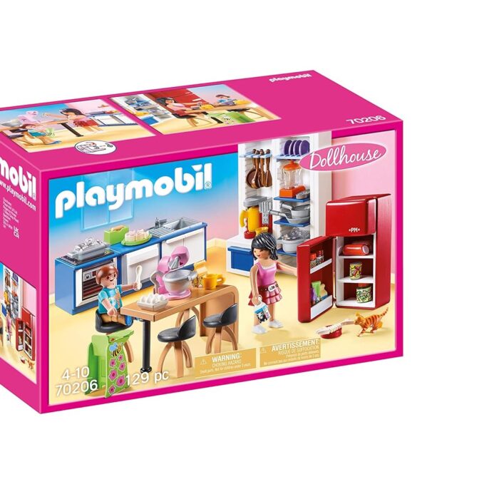Playmobil 70206 Dollhouse Family Kitchen