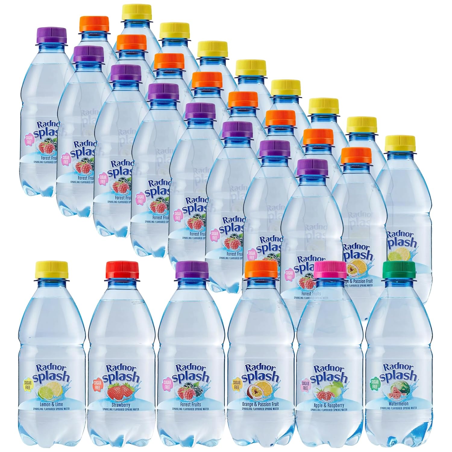 Radnor Splash SPARKLING Flavoured Water 330ml Choose Own - Any 3 Flavours