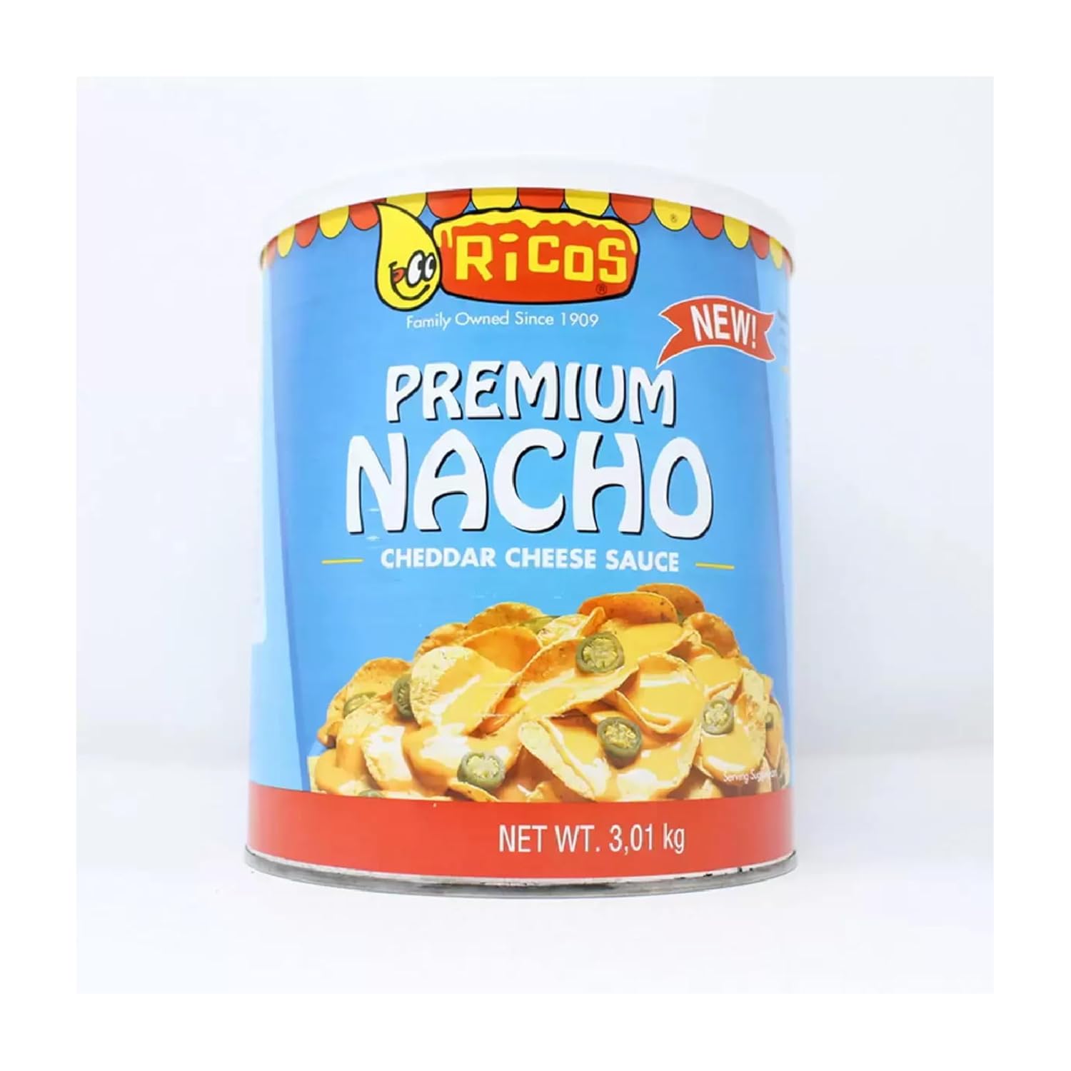 Ricos Premium Nacho Cheddar Cheese Sauce Tin