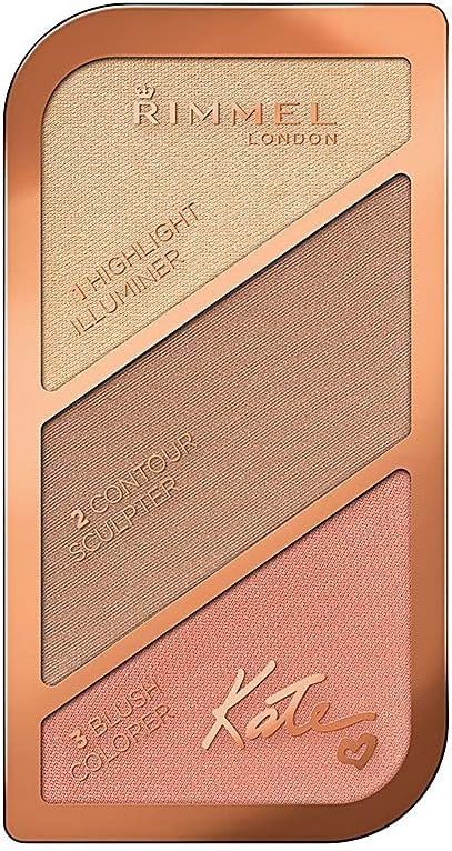 Rimmel London Sculpting Highlighter Palette 3-tone