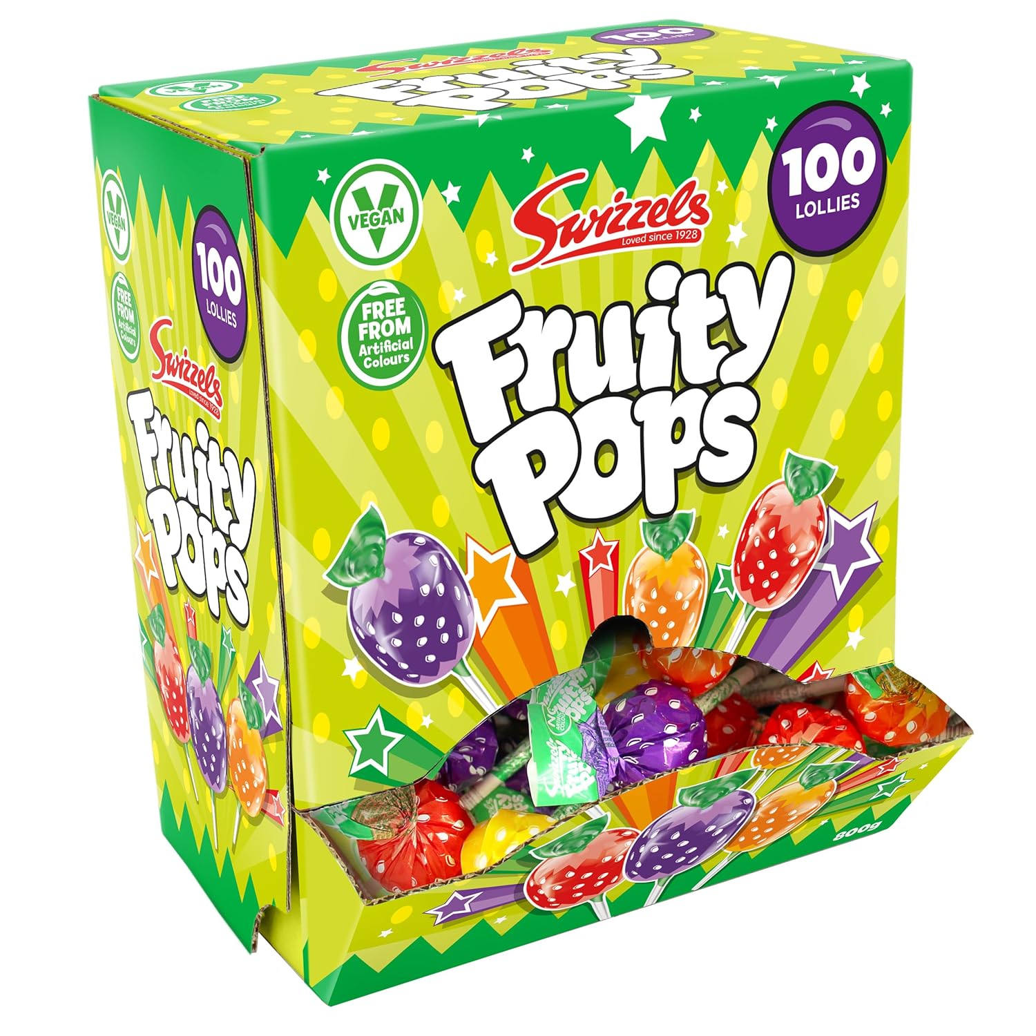 Swizzels Fruity Pops Dispenser Box