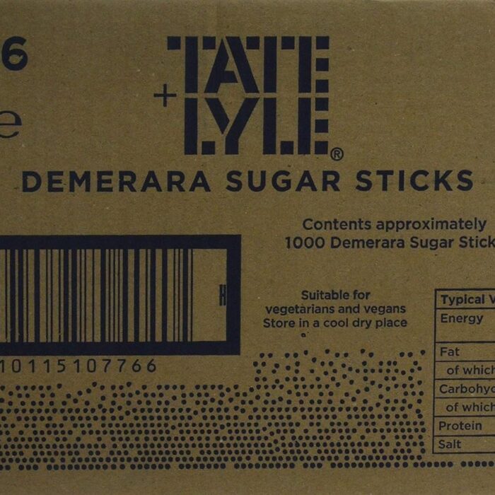 Tate & Lyle - Fairtrade Demerara Brown Sugar Sticks - Fruity