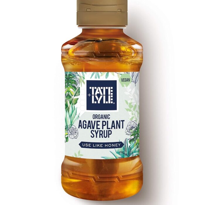 Tate & Lyle Organic - Agave Syrup - Natural Sweetener from Blue Agave Plant - Gluten Free & Vegetarian - Organic