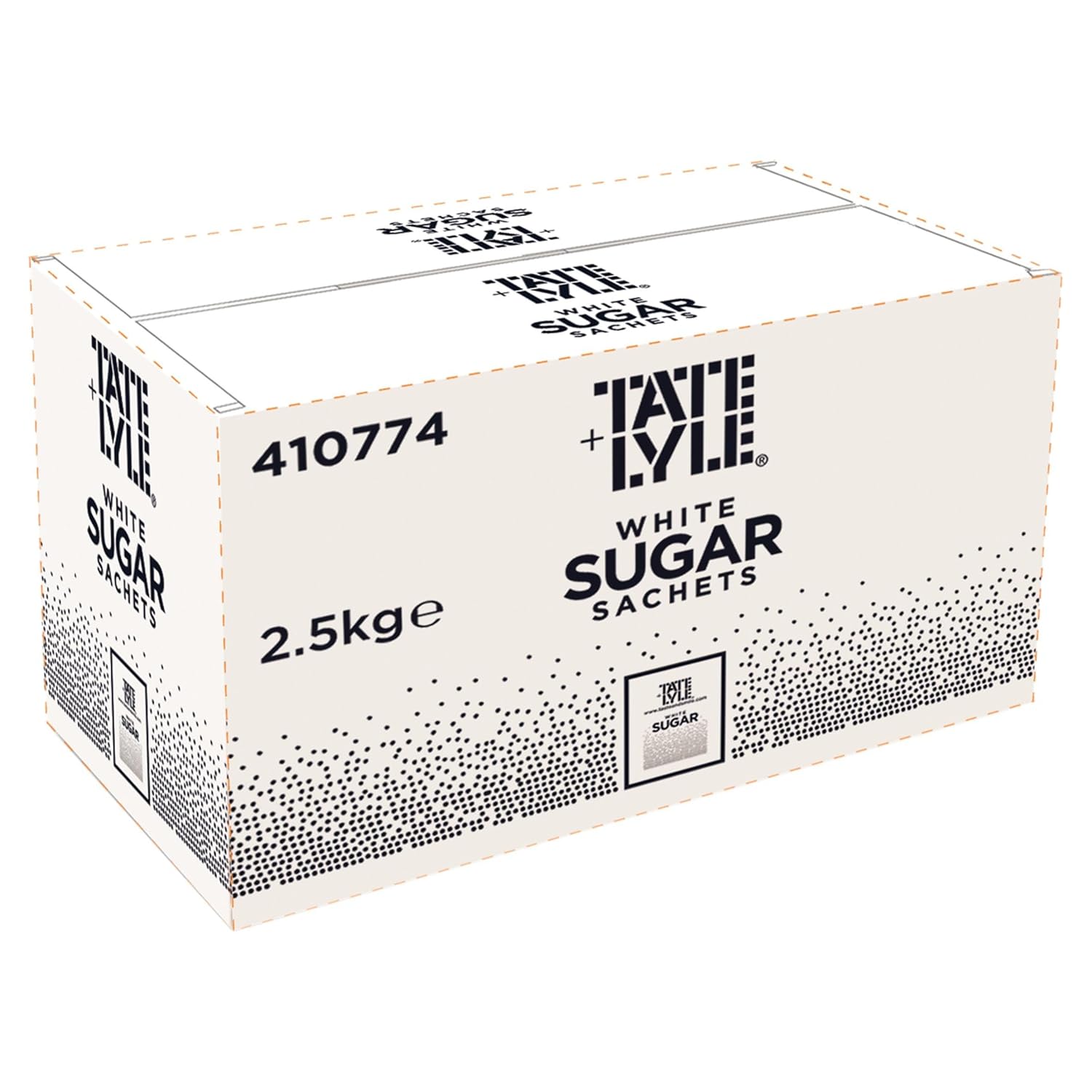 Tate & Lyle - White Sugar Sachets - Pure Cane Sugar - Individually Wrapped for Hygiene - Hot Drinks