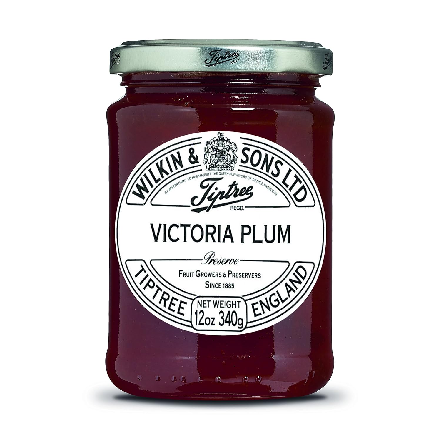 Tiptree Victoria Plum Conserve 340 g (Pack of 6)