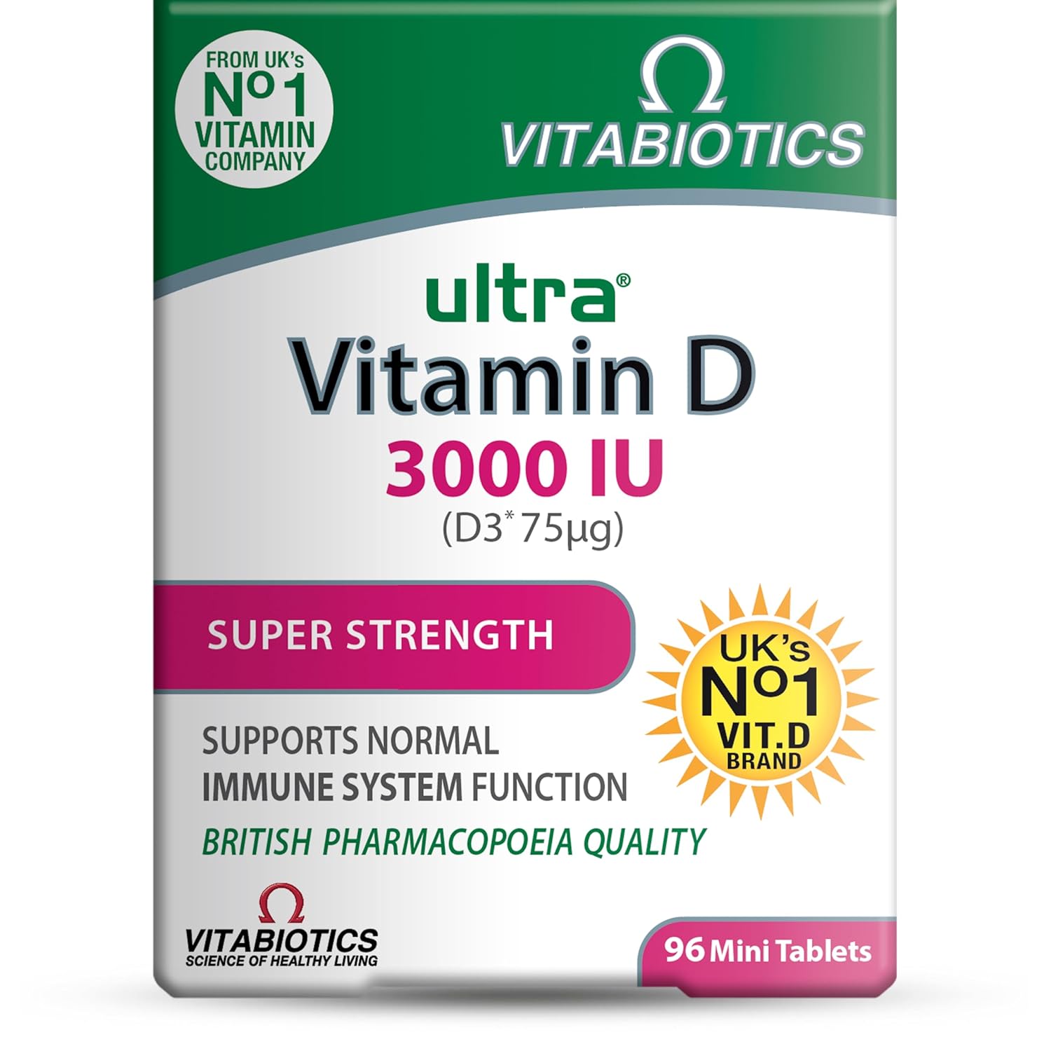 Vitamin D Tablets 3000IU