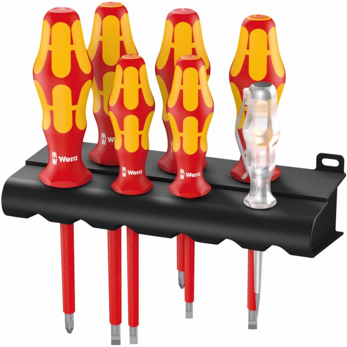 Wera 6147 Kraftform Insulated VDE Screwdriver Set
