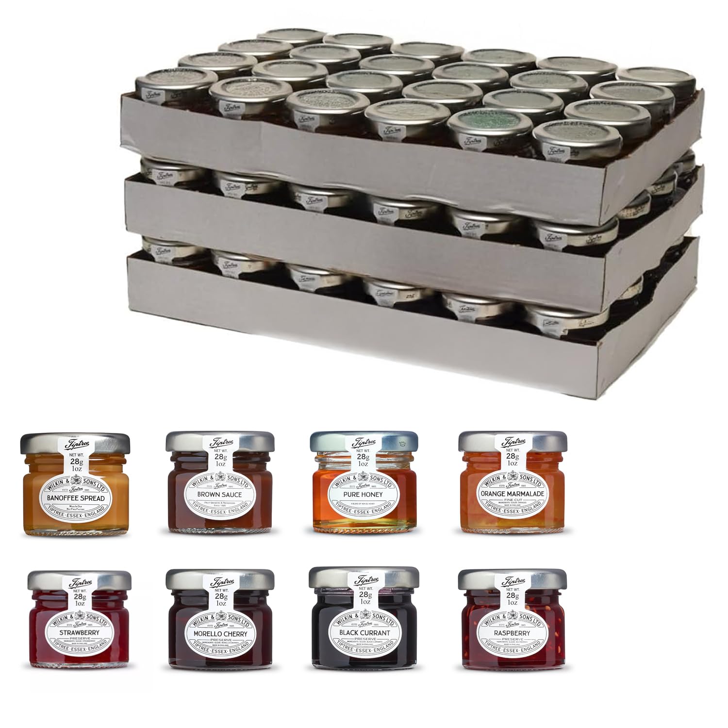 Wilkin & Sons Tiptree Mini Jar Assortment Case